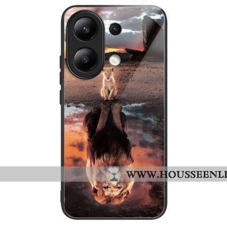 Coque Xiaomi Redmi Note 13 4G Verre Trempé Rêve de Lionceau