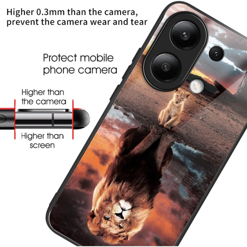 Coque Xiaomi Redmi Note 13 4G Verre Trempé Rêve de Lionceau