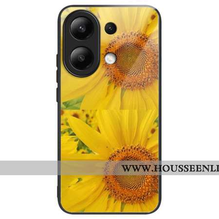 Coque Xiaomi Redmi Note 13 4G Verre Trempé Tournesol