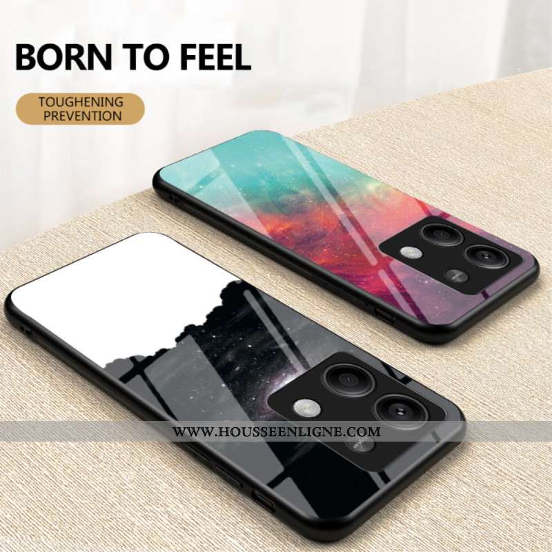 Coque Xiaomi Redmi Note 13 5G Croissant de lune étoilé