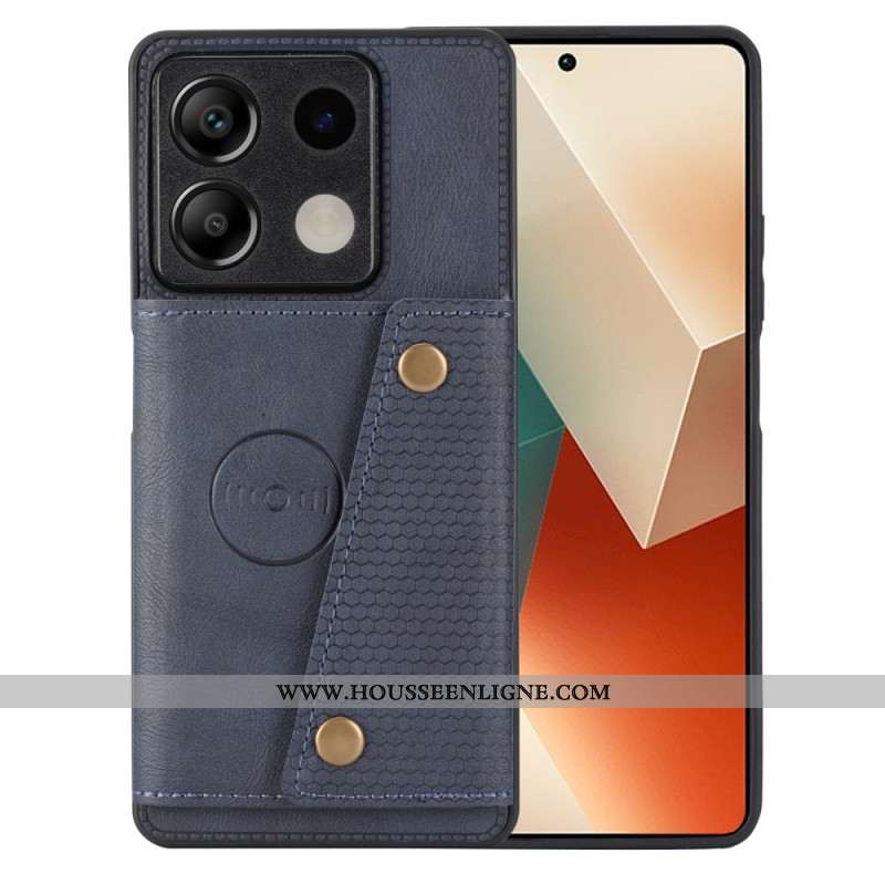 Coque Xiaomi Redmi Note 13 5G Effet Cuir Porte-Cartes