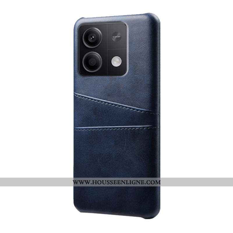 Coque Xiaomi Redmi Note 13 5G Effet Cuir Porte-Cartes