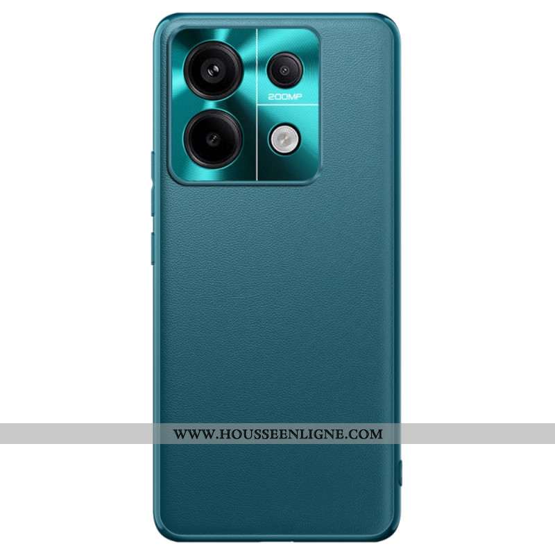 Coque Xiaomi Redmi Note 13 5G Effet Cuir Texturé