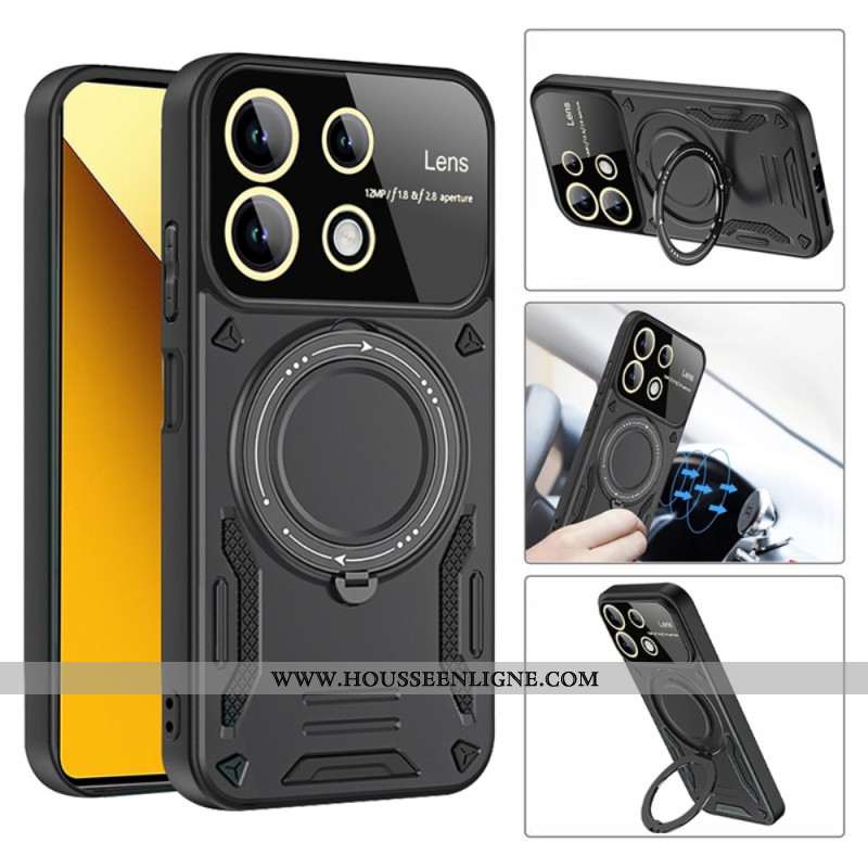 Coque Xiaomi Redmi Note 13 5G Magnétique Anneau-Support