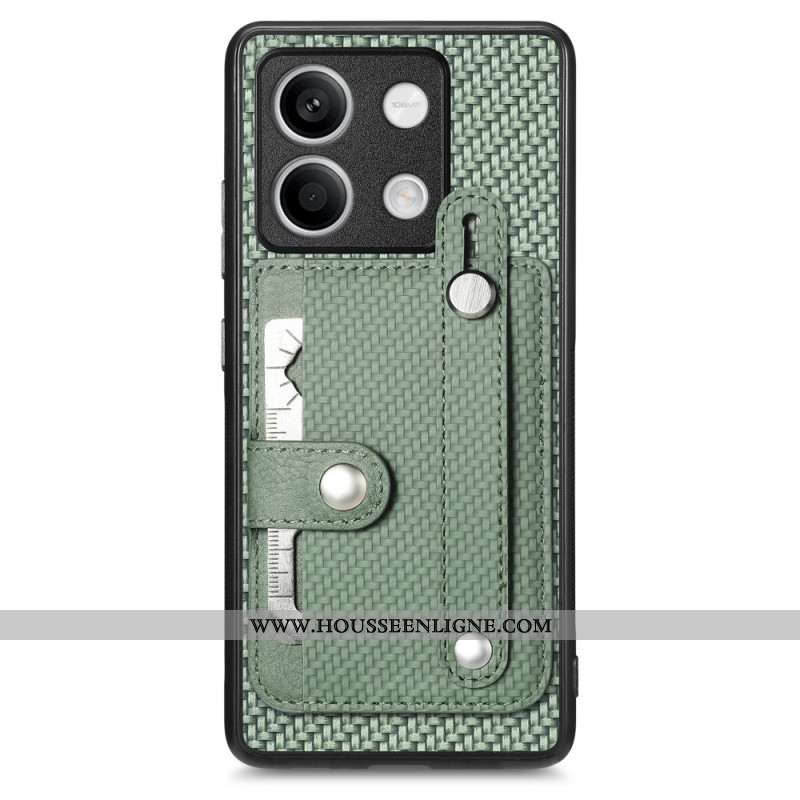 Coque Xiaomi Redmi Note 13 5G Porte-Cartes et Sangle