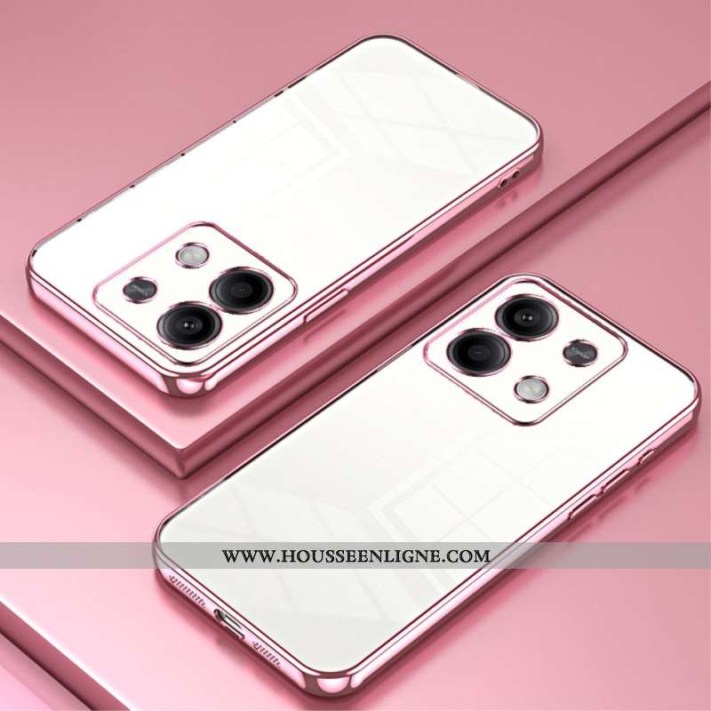 Coque Xiaomi Redmi Note 13 5G Rebords Style Métal