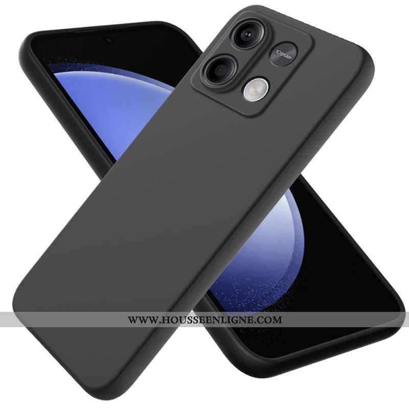 Coque Xiaomi Redmi Note 13 5G Silicone Liquide à Lanière