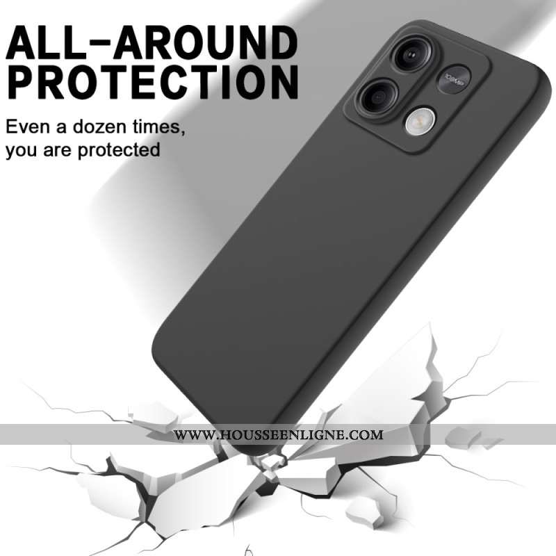 Coque Xiaomi Redmi Note 13 5G Silicone Liquide à Lanière