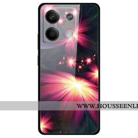 Coque Xiaomi Redmi Note 13 5G Verre Trempé Fleurs