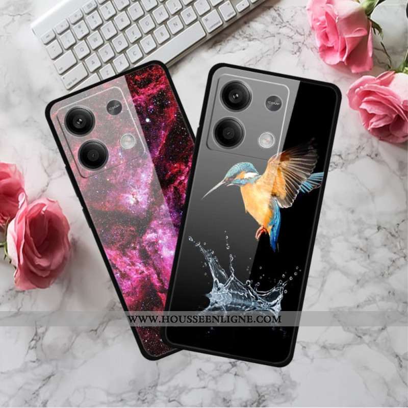 Coque Xiaomi Redmi Note 13 5G Verre Trempé Guitare de Glace et de Feu