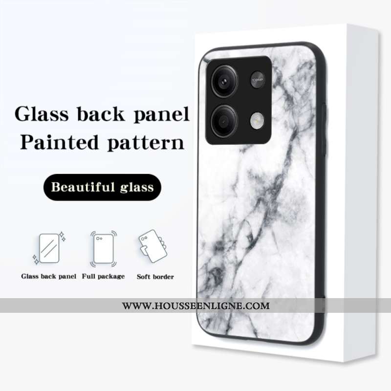 Coque Xiaomi Redmi Note 13 5G Verre Trempé Marbre