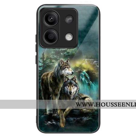 Coque Xiaomi Redmi Note 13 5G Verre Trempé Motif de Loups