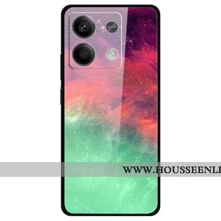 Coque Xiaomi Redmi Note 13 5G Verre Trempé Nébuleuse Colorée