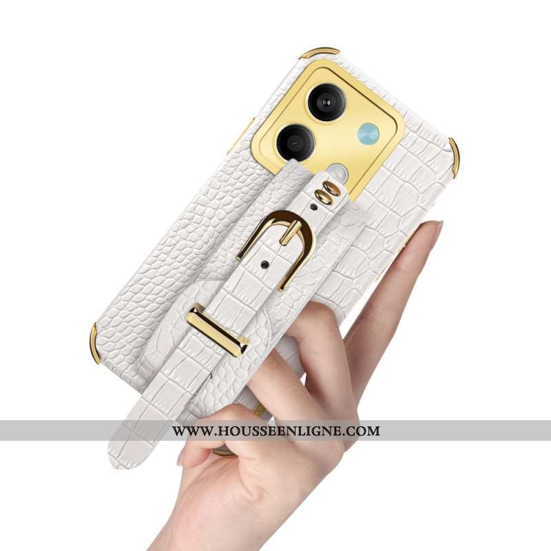 Coque Xiaomi Redmi Note 13 5G avec Bracelet et Support