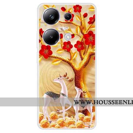 Coque Xiaomi Redmi Note 13 Pro 4G / Poco M6 Pro 4G Cerf Sika