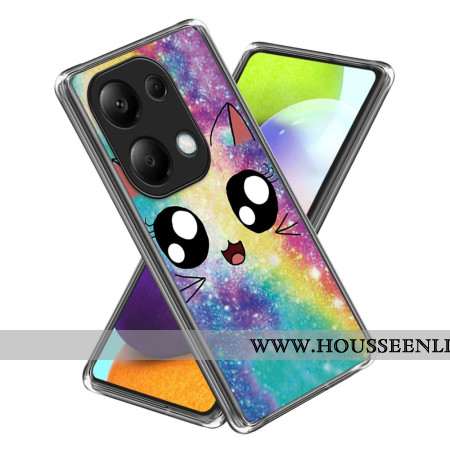 Coque Xiaomi Redmi Note 13 Pro 4G / Poco M6 Pro 4G Chat Arc-en-ciel