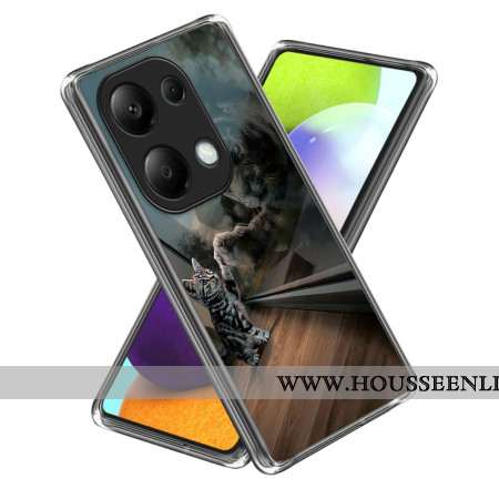 Coque Xiaomi Redmi Note 13 Pro 4G / Poco M6 Pro 4G Chat Miroir