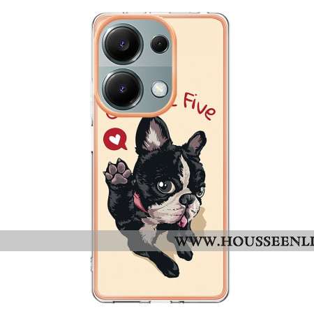 Coque Xiaomi Redmi Note 13 Pro 4G / Poco M6 Pro 4G Chien Give Me Five