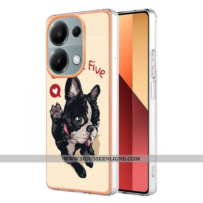 Coque Xiaomi Redmi Note 13 Pro 4G / Poco M6 Pro 4G Chien Give Me Five