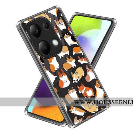 Coque Xiaomi Redmi Note 13 Pro 4G / Poco M6 Pro 4G Chiens