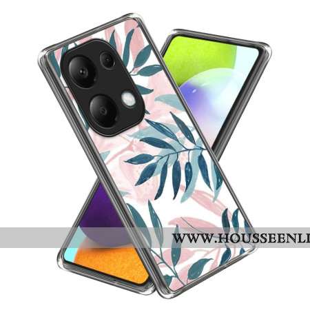 Coque Xiaomi Redmi Note 13 Pro 4G / Poco M6 Pro 4G Feuilles