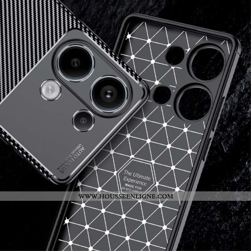 Coque Xiaomi Redmi Note 13 Pro 4G / Poco M6 Pro 4G Fibre Carbone Flexible