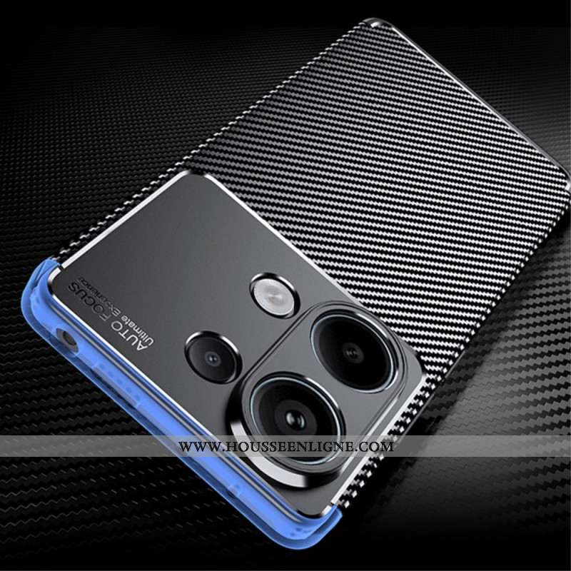 Coque Xiaomi Redmi Note 13 Pro 4G / Poco M6 Pro 4G Fibre Carbone Flexible