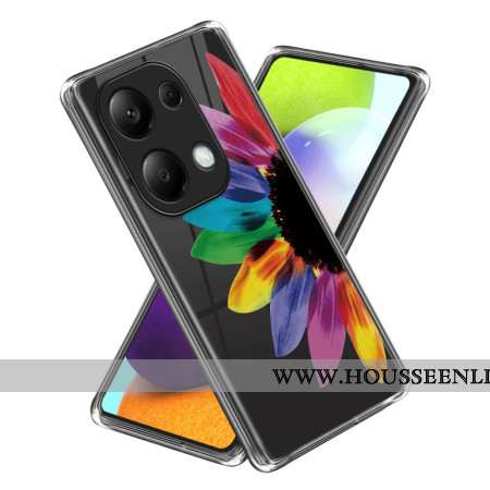 Coque Xiaomi Redmi Note 13 Pro 4G / Poco M6 Pro 4G Fleur colorée