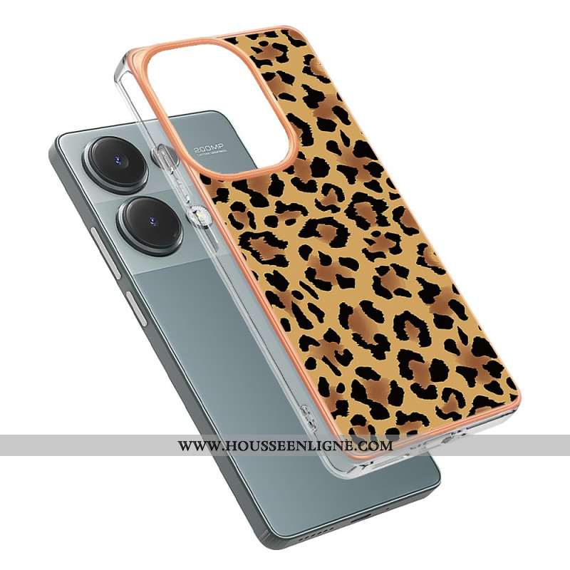 Coque Xiaomi Redmi Note 13 Pro 4G / Poco M6 Pro 4G Motif Léopard