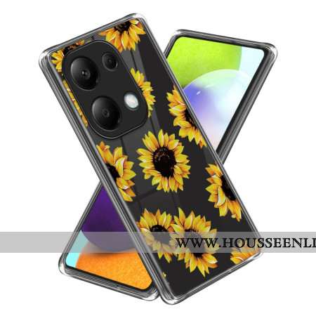 Coque Xiaomi Redmi Note 13 Pro 4G / Poco M6 Pro 4G Motif Tournesols