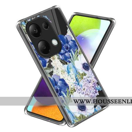 Coque Xiaomi Redmi Note 13 Pro 4G / Poco M6 Pro 4G Motif de Fleurs