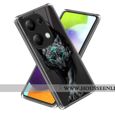 Coque Xiaomi Redmi Note 13 Pro 4G / Poco M6 Pro 4G Motif de Loup