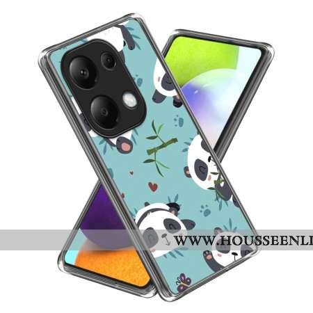 Coque Xiaomi Redmi Note 13 Pro 4G / Poco M6 Pro 4G Pandas Mignons