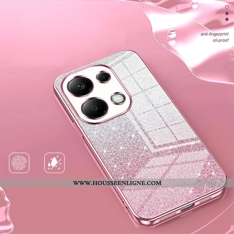 Coque Xiaomi Redmi Note 13 Pro 4G / Poco M6 Pro 4G Poudre Paillettes