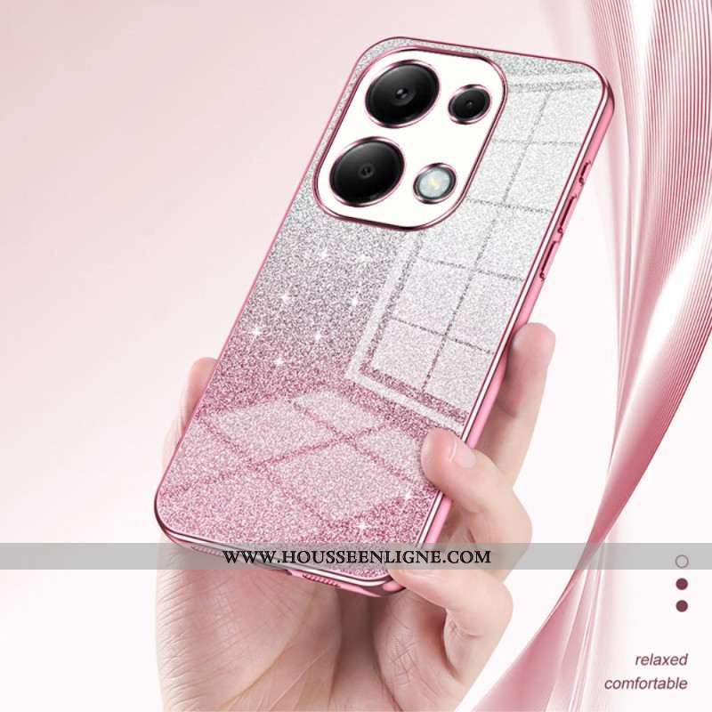 Coque Xiaomi Redmi Note 13 Pro 4G / Poco M6 Pro 4G Poudre Paillettes