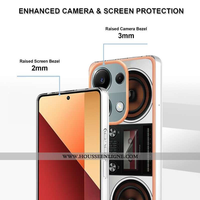 Coque Xiaomi Redmi Note 13 Pro 4G / Poco M6 Pro 4G Radio