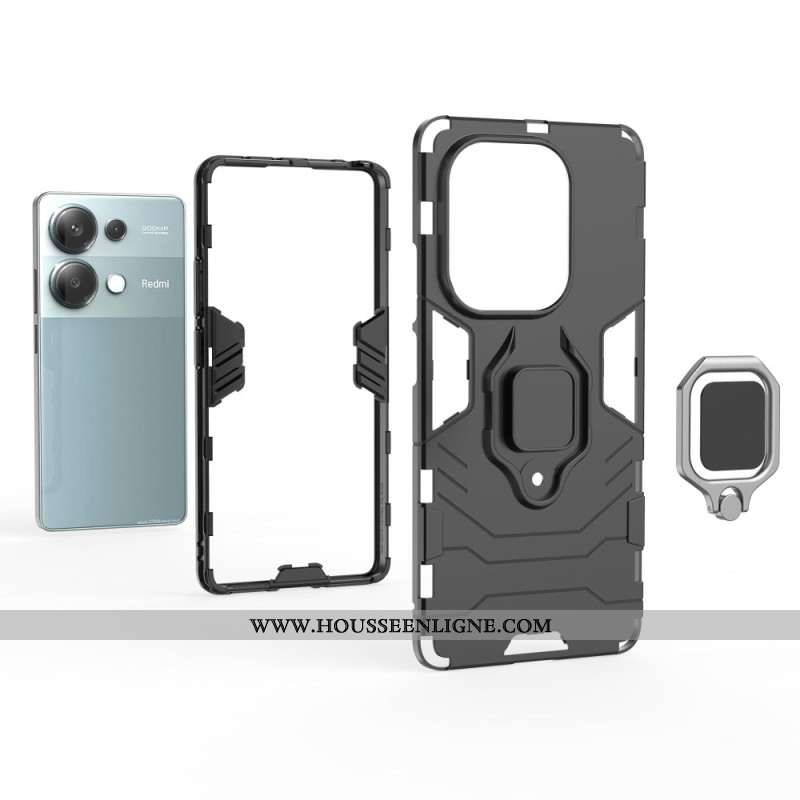 Coque Xiaomi Redmi Note 13 Pro 4G / Poco M6 Pro 4G Ring Résistante