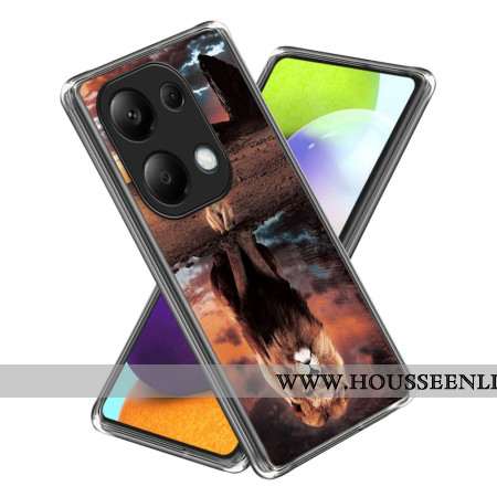 Coque Xiaomi Redmi Note 13 Pro 4G / Poco M6 Pro 4G Rêve de Lion