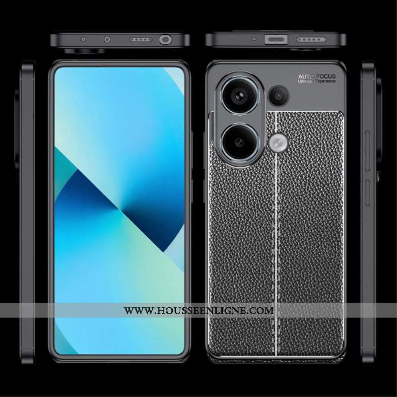 Coque Xiaomi Redmi Note 13 Pro 4G / Poco M6 Pro 4G TPU Double Line