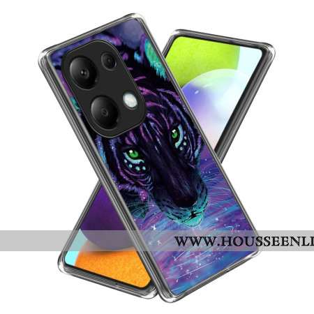 Coque Xiaomi Redmi Note 13 Pro 4G / Poco M6 Pro 4G Tigre de Nuit