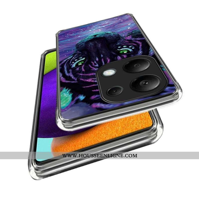 Coque Xiaomi Redmi Note 13 Pro 4G / Poco M6 Pro 4G Tigre de Nuit