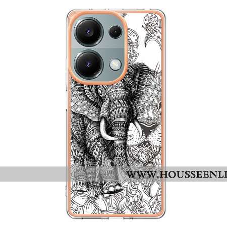 Coque Xiaomi Redmi Note 13 Pro 4G / Poco M6 Pro 4G Totem Éléphant