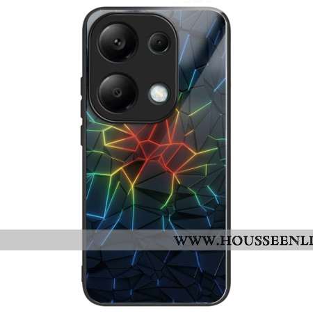 Coque Xiaomi Redmi Note 13 Pro 4G / Poco M6 Pro 4G Verre Trempé Géométrie