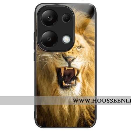 Coque Xiaomi Redmi Note 13 Pro 4G / Poco M6 Pro 4G Verre Trempé Lion