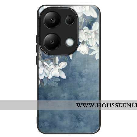 Coque Xiaomi Redmi Note 13 Pro 4G / Poco M6 Pro 4G Verre Trempé Magnolias