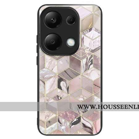 Coque Xiaomi Redmi Note 13 Pro 4G / Poco M6 Pro 4G Verre Trempé Marbre de Bloc