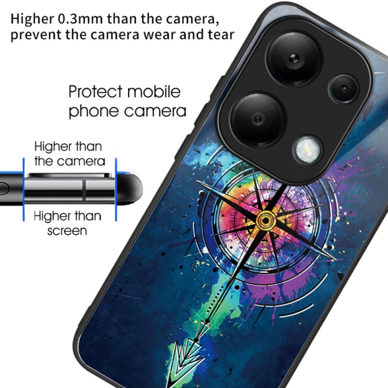 Coque Xiaomi Redmi Note 13 Pro 4G / Poco M6 Pro 4G Verre Trempé Motif Flèche