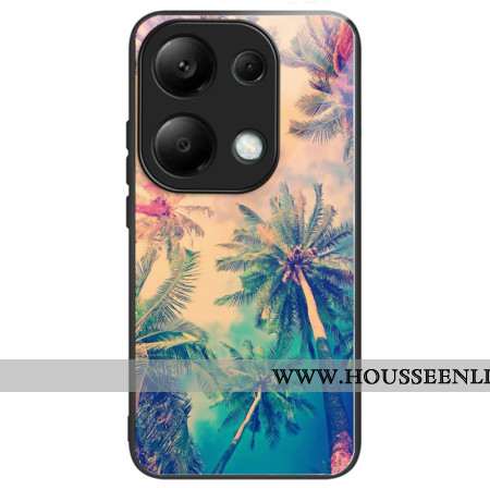 Coque Xiaomi Redmi Note 13 Pro 4G / Poco M6 Pro 4G Verre Trempé Palmiers