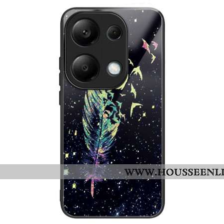 Coque Xiaomi Redmi Note 13 Pro 4G / Poco M6 Pro 4G Verre Trempé Plume