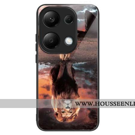 Coque Xiaomi Redmi Note 13 Pro 4G / Poco M6 Pro 4G Verre Trempé Rêve de Lionceau